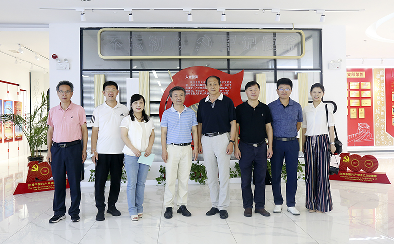 九三学社辽宁省委调研组到Welcome大发科技参观调研