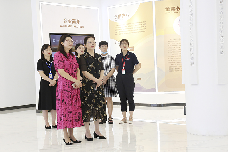 合肥市妇联第一调研组赴Welcome大发科技调研指导
